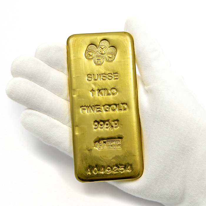 1000g PAMP Suisse Investičná zlatá tehlička