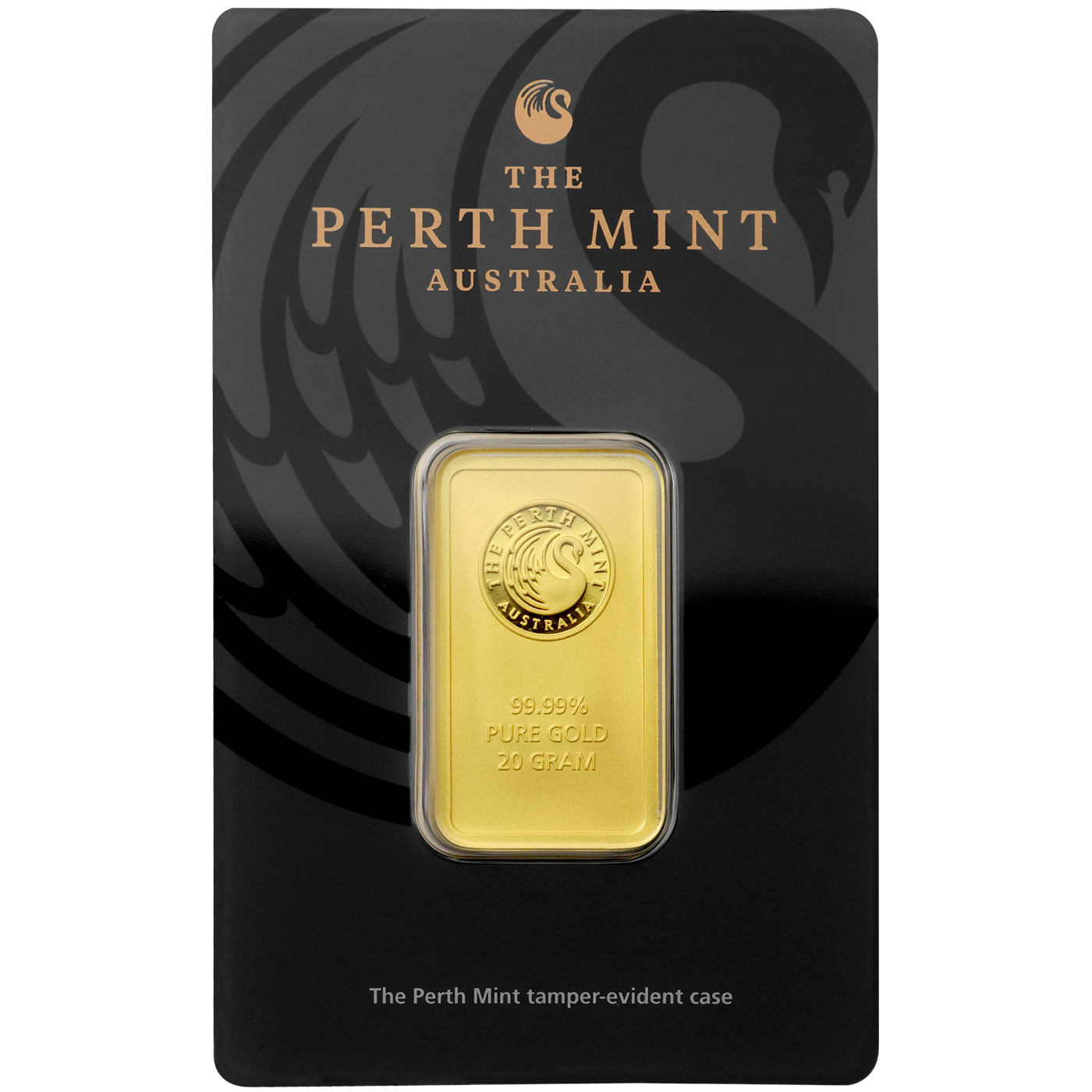 Přední strana 20g Perth Mint Investiční zlatý slitek