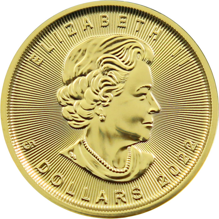 Zlatá investičná minca Maple Leaf 1/10 Oz