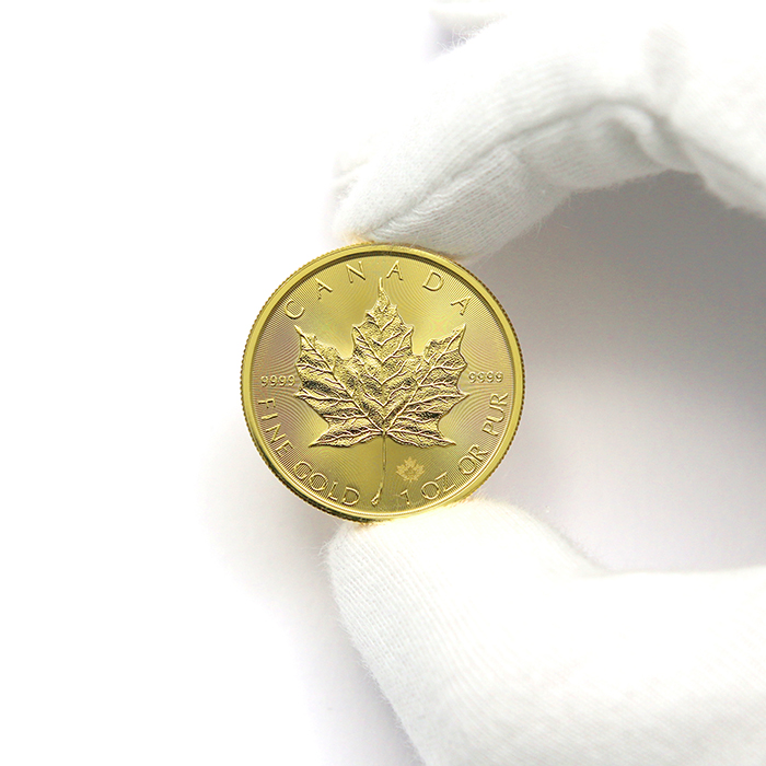 Zlatá investiční mince Maple Leaf 1 Oz 