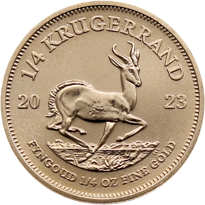 Zlatá investiční mince Krugerrand 1/4 Oz 