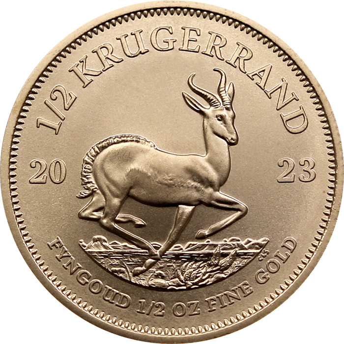 Zlatá investiční mince Krugerrand 1/2 Oz  