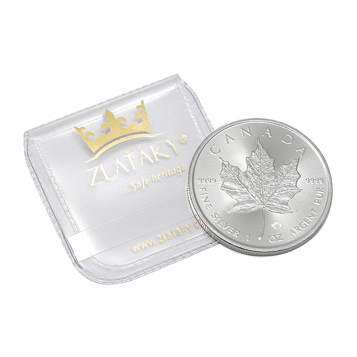 Strieborná investičná minca Maple Leaf 1 Oz