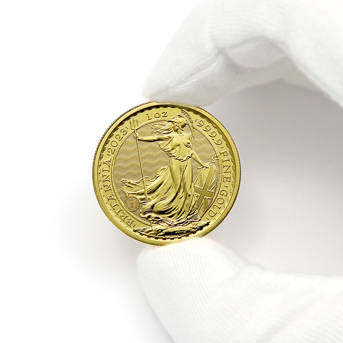 Zlatá investiční mince Britannia 1 Oz Královna Alžběta II. 