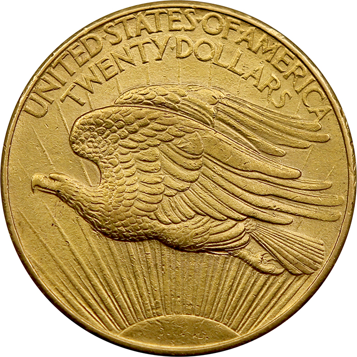 Zlatá minca American Double Eagle 1908