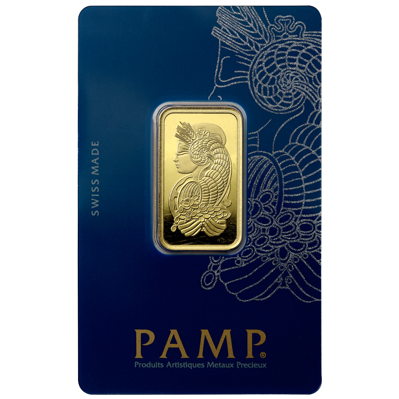 Přední strana 20g PAMP Fortuna Investiční zlatý slitek