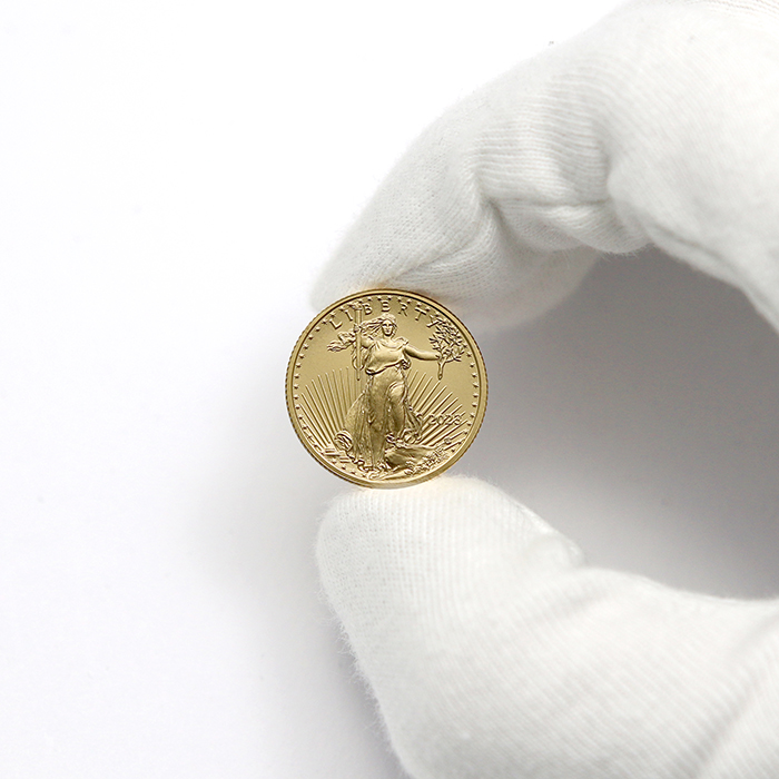 Zlatá investičná minca American Eagle 1/4 Oz
