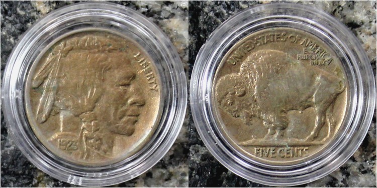 Native American Sada dvou raritních mincí 1913, 1923 Standard