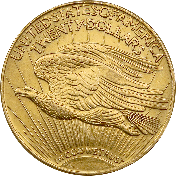 Zlatá mince American Double Eagle 1922