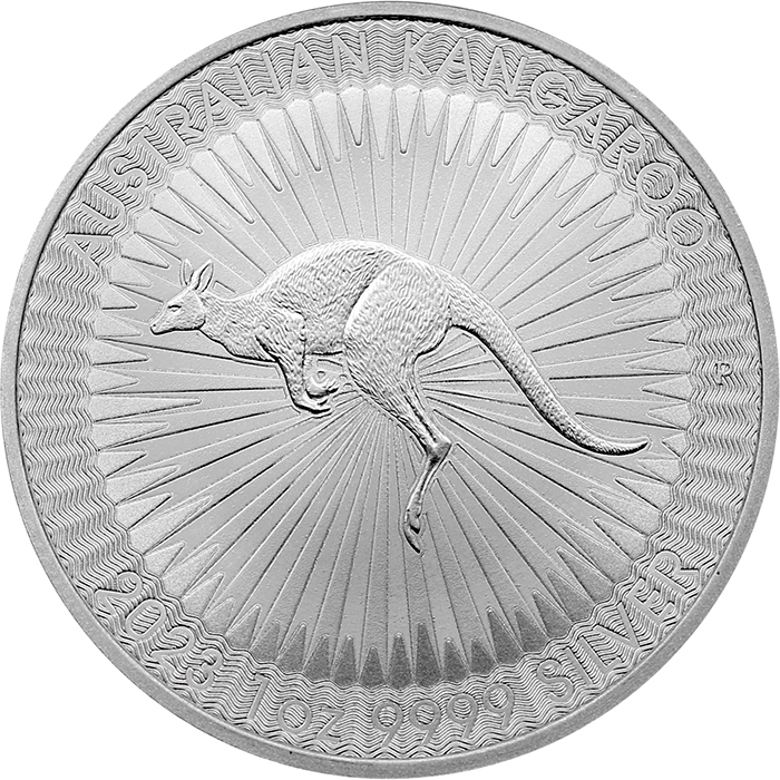 Strieborná investičná minca Kangaroo Klokan 1 Oz
