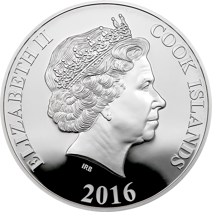 Stříbrná mince 5 Oz Transsibiřská magistrála 100. výročí 2016 Perleť Proof