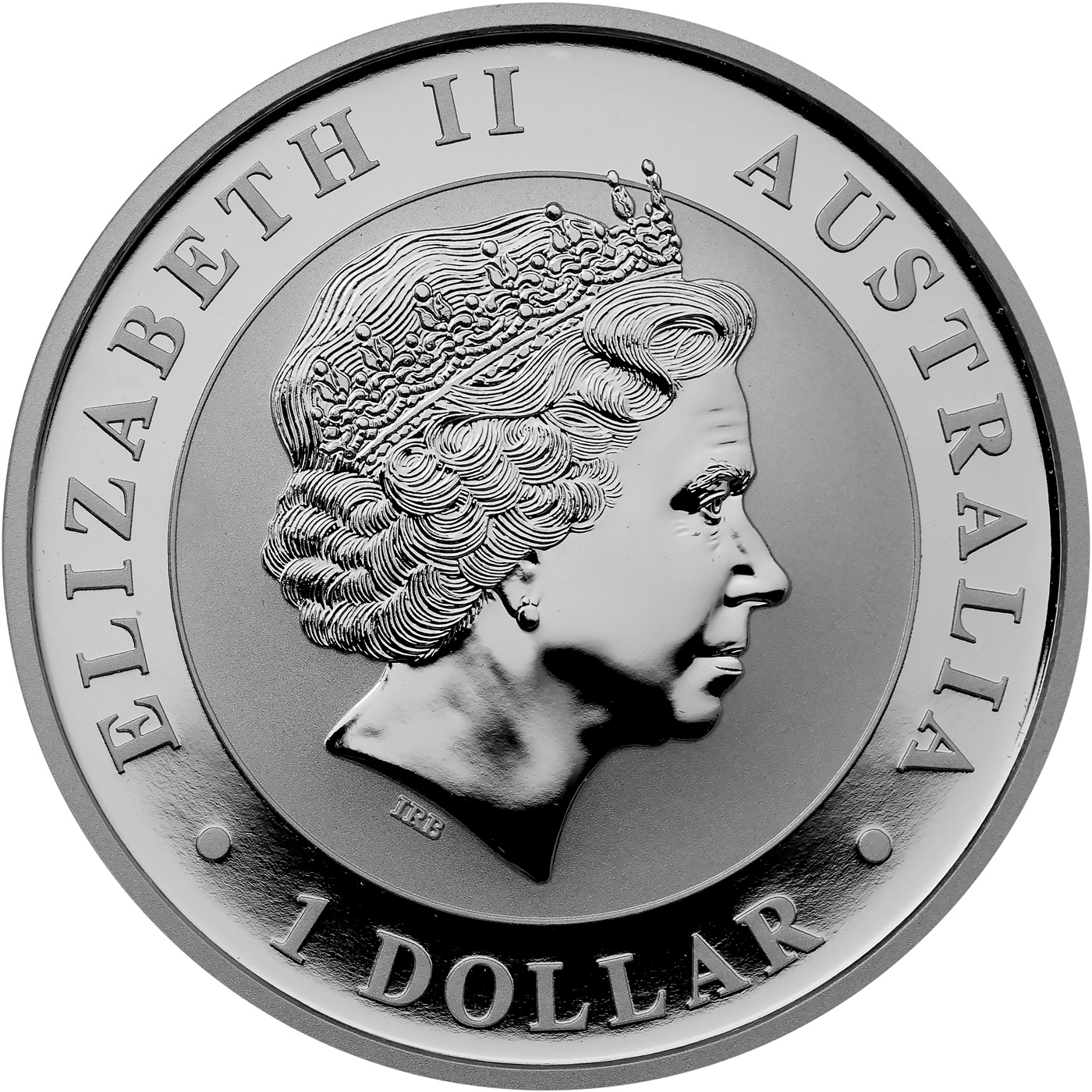 Zadní strana Stříbrná investiční mince Orel klínoocasý 1 Oz 2018