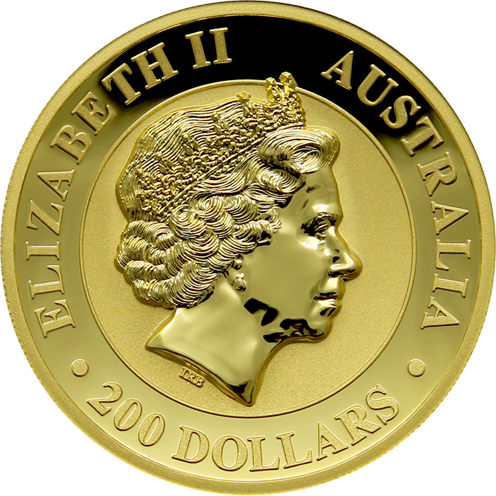 Zlatá mince 2 Oz Orel klínoocasý High Relief 2017 Proof