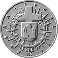 Stříbrná mince 200 Kč J. K. Matocha arcibiskupem olomouckým 75. výročí 2023 Proof