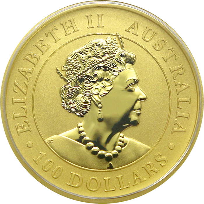 Zlatá investiční mince Emu 1 Oz 2021