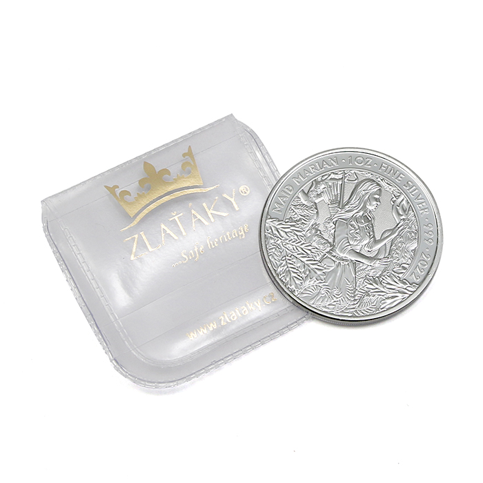 Stříbrná investiční mince Mýty a legendy - Panna Mariana 1 Oz 2022