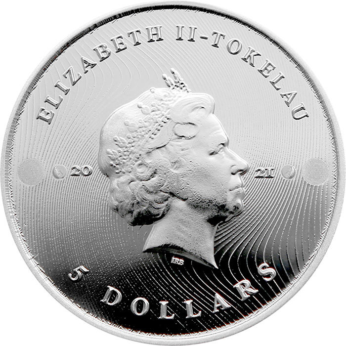 Stříbrná mince Equilibrium Tokelau 1 Oz 2021