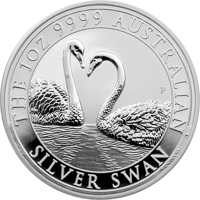 Stříbrná investiční mince Australian Swan 1 Oz 2022