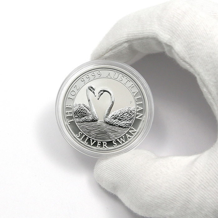 Stříbrná investiční mince Australian Swan 1 Oz 2022