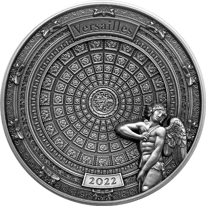 Stříbrná mince Versailles 2022 Antique Standard