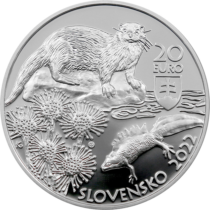 Strieborná minca Chránená krajinná oblasť Kysuce 2022 Proof