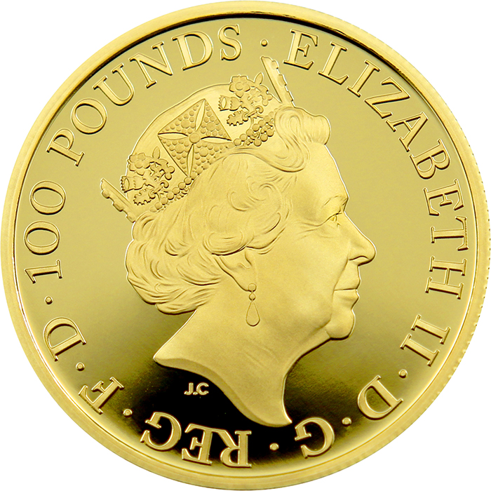 Zlatá minca Lion of England 1 Oz 2022 Proof