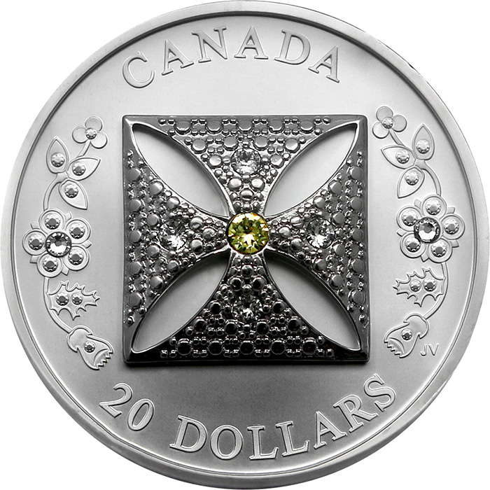 Stříbrná mince Diamantový diadém 1 Oz 2022 Proof
