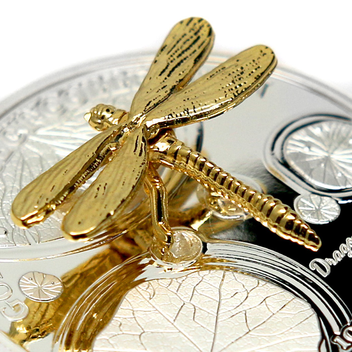 Sada stříbrných mincí Golden Insects Collection - 3D hmyz 2022 Proof