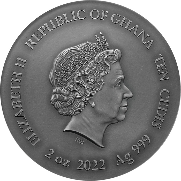 Strieborná pozlátená minca 2 Oz Orol bielohlavý 2022 Antique Standard 