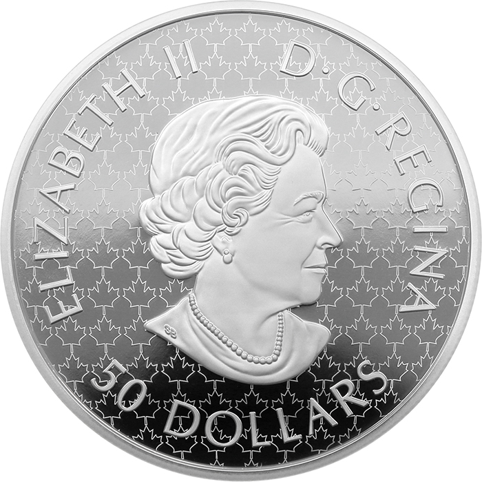 Stříbrná mince 5 Oz Kanadská loď duchů 2022 Proof