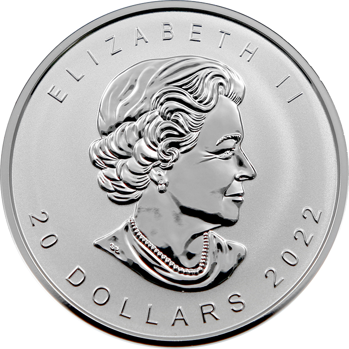 Stříbrná mince Maple Leaf 1 Oz Ultra high relief 2022 Proof