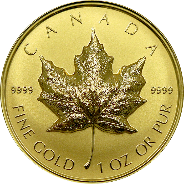 Zlatá mince Maple Leaf 1 Oz Ultra high relief 2022 Proof