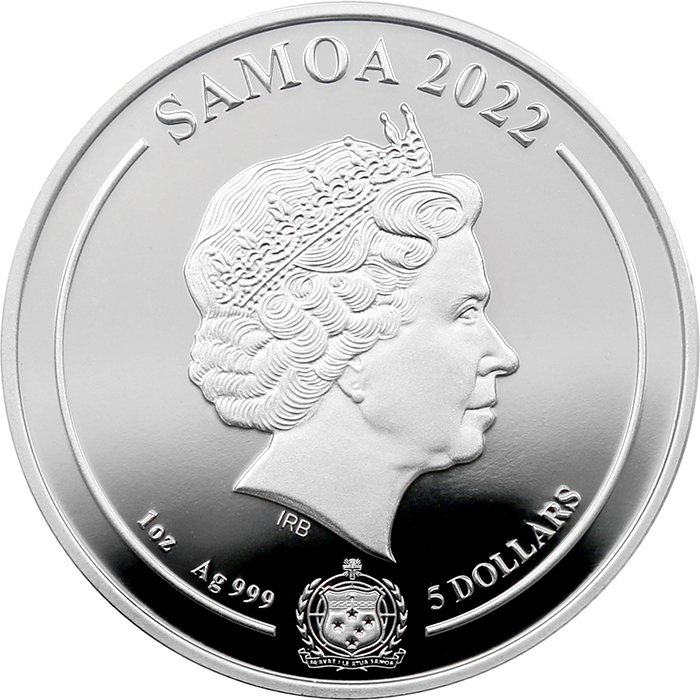 Sada stříbrných mincí Král Artuš 2022 Proof