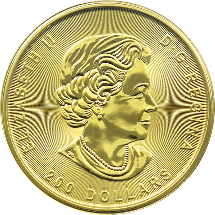 Zlatá investičná minca Zlatá horúčka na Klondiku - Hľadanie zlata 1 Oz 2022 (.99999)
