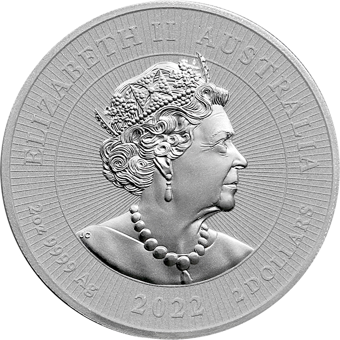 Stříbrná investiční mince Next Generation - Dingo 2 Oz 2022 Piedfort