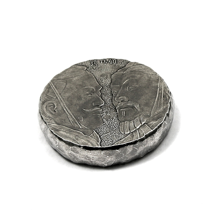 Stříbrná investiční mince 5 Oz Terakotová armáda 2021 Antique Standard
