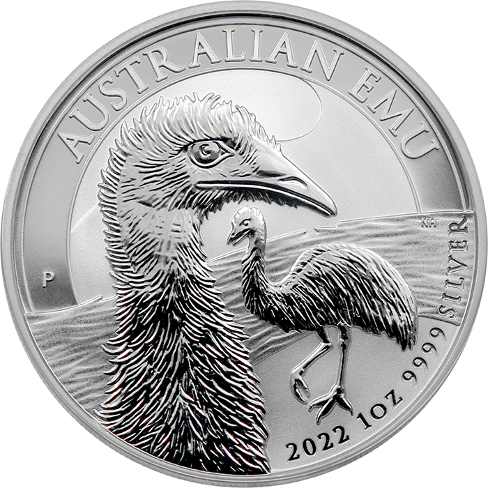  Strieborná investičná minca Emu 1 Oz 2022
