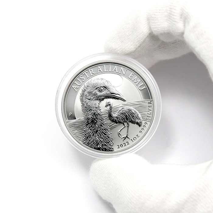 Stříbrná investiční mince Emu 1 Oz 2022