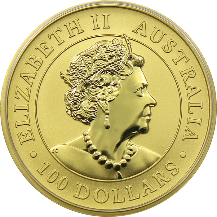 Zlatá investiční mince Emu 1 Oz 2022