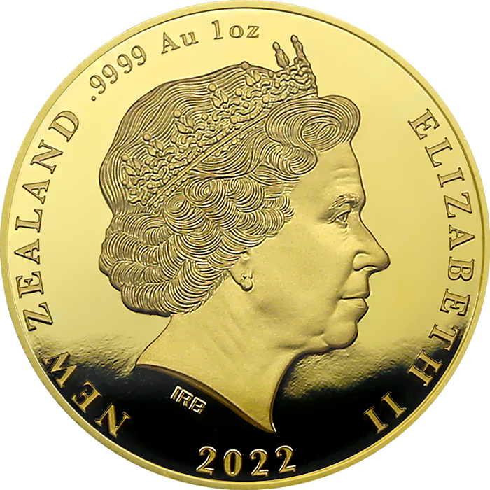 Zlatá mince Matariki Maori Art 1 Oz 2022 Proof