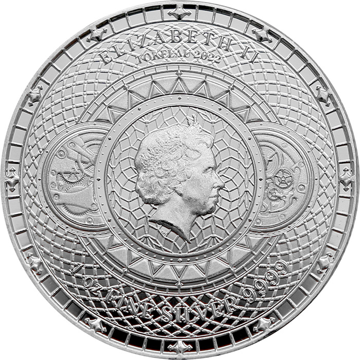 Strieborná minca Chronos Tokelau 1 Oz 2022