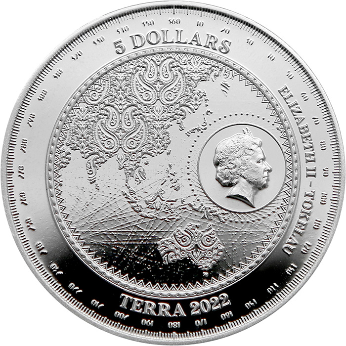 Strieborná minca Terra Tokelau 1 Oz 2022