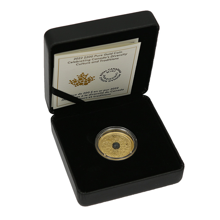 Zlatá minca Oslava rôznorodosti Kanady: Kultúra a tradícia 1 Oz 2022 Proof