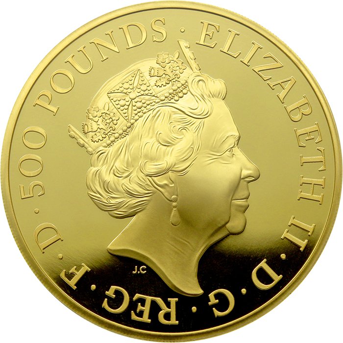 Zlatá mince 10 Oz The Queen's Beasts 2021 Proof