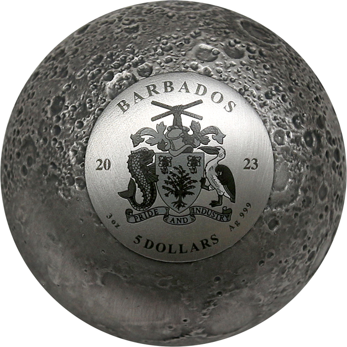 Stříbrná mince 3 Oz Měsíc 2023 Antique Standard