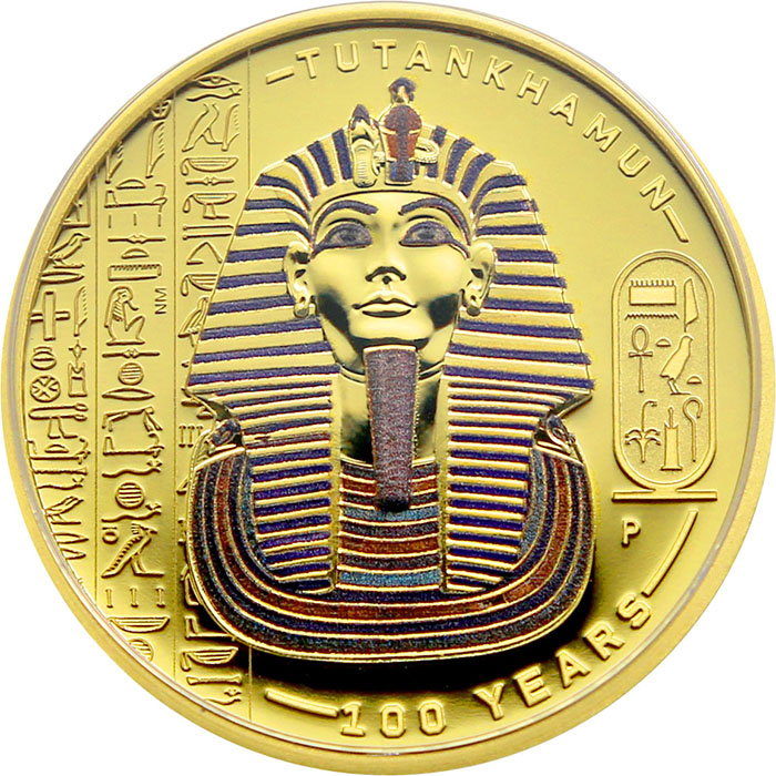 Zlatá mince Tutanchamon 1 Oz 2022 Proof