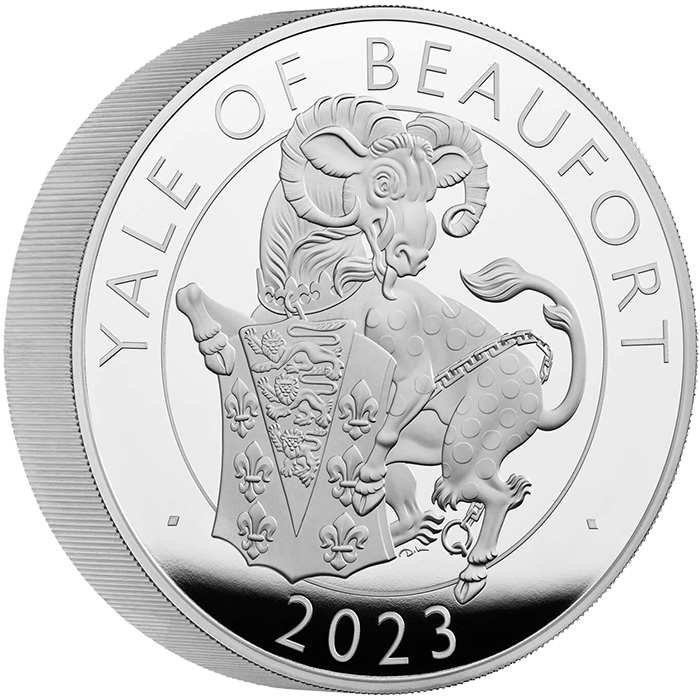 Strieborná minca 10 Oz Yale of Beaufort 2023 Proof