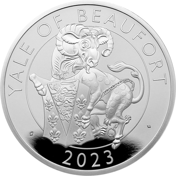Stříbrná mince Yale of Beaufort 1 Oz 2023 Proof