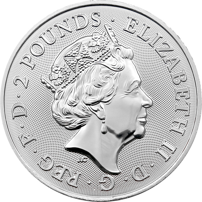 Stříbrná investiční mince Mýty a legendy - Král Artuš 1 Oz 2023