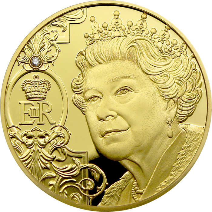 Zlatá minca Pocta kráľovnej Alžbete II. 1 Oz 2022 Proof